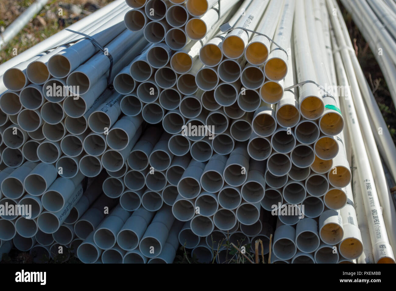 Pvc pipe construction hires stock photography and images Alamy