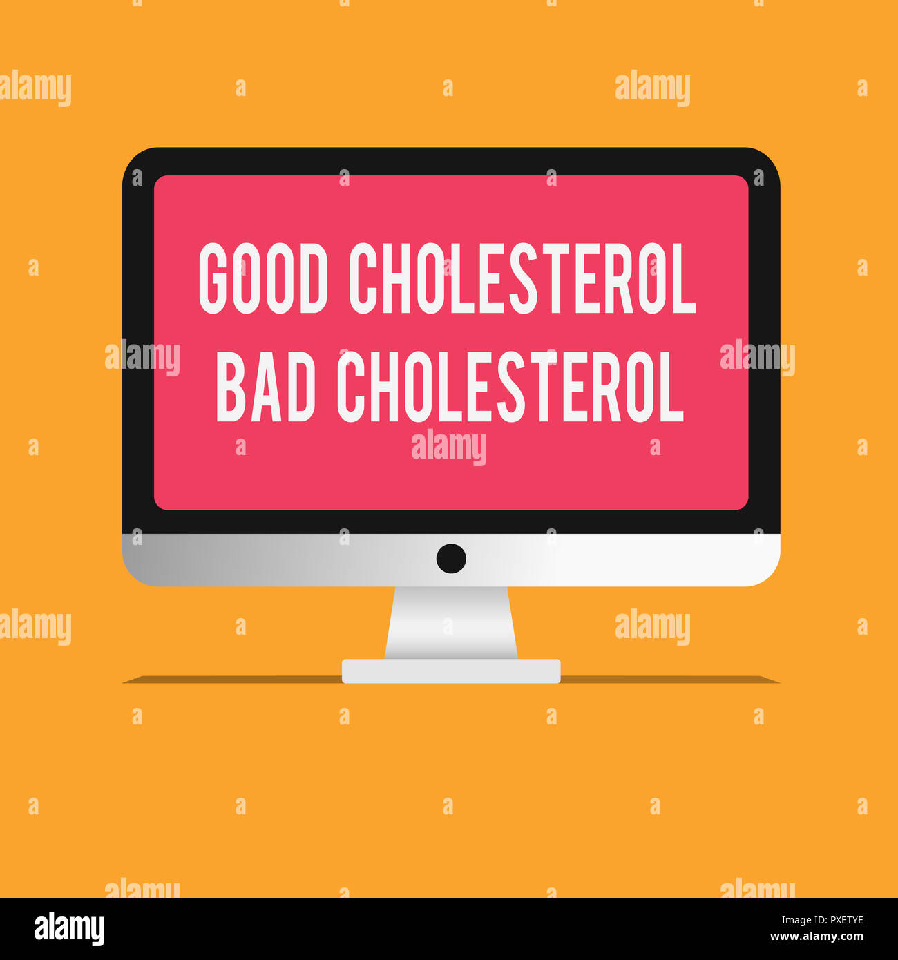 Writing note showing Good Cholesterol Bad Cholesterol. Business photo