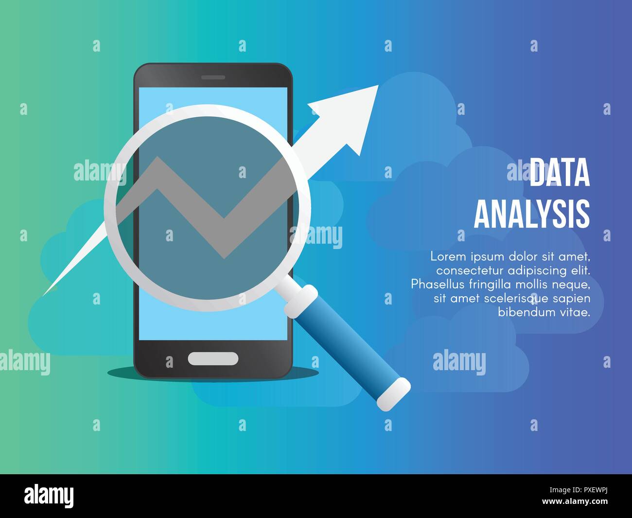Data Analysis Concept Ready To Use Vector Suitable For