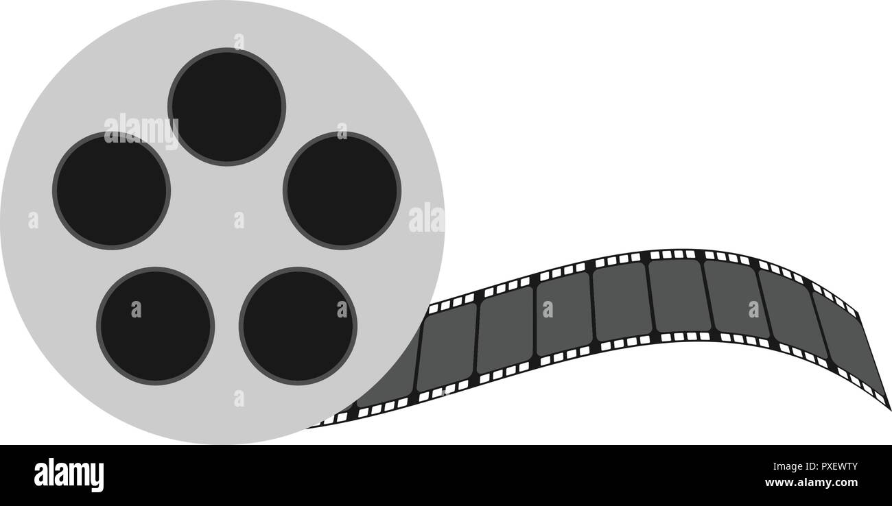 Film reel logo hi-res stock photography and images - Alamy