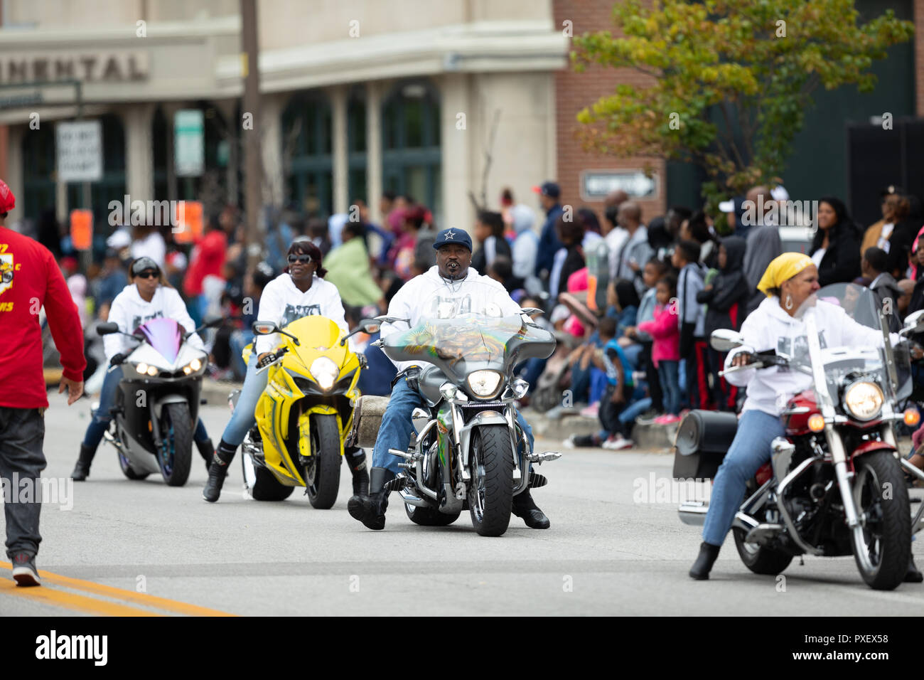 Wild Indiana Bike Rally Riding motorcycles hi-res stock photography and images - Alamy