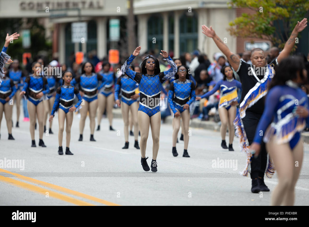 Indianapolis, Indiana, USA - September 22, 2018: The Circle City 