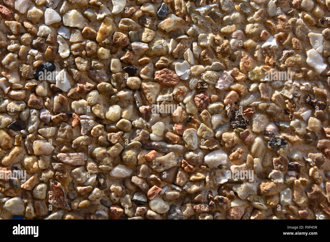 close up sand background for mix concrete in construction industrial ...