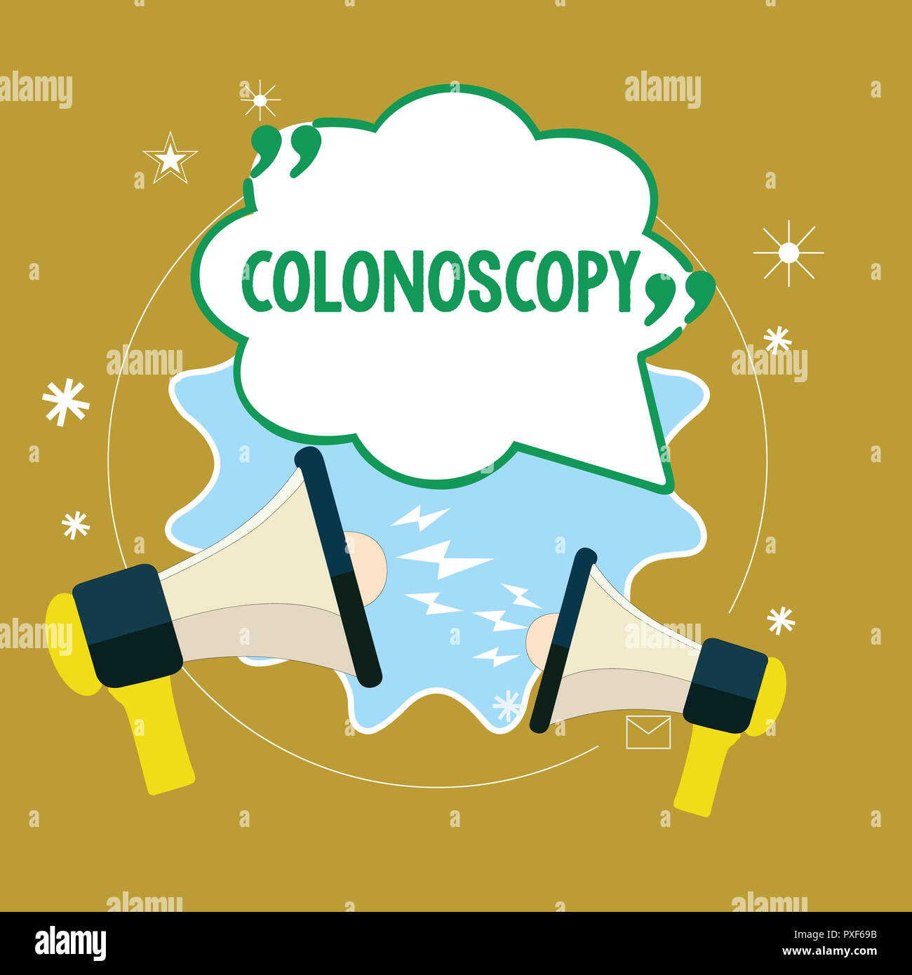 Text sign showing Colonoscopy. Conceptual photo Endoscopic examination