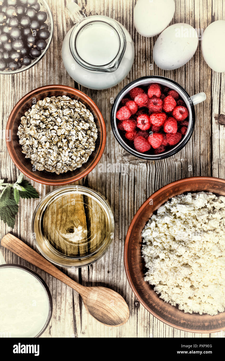 Breakfast Healthy Food Ingredients Trendy Breakfast Cereal