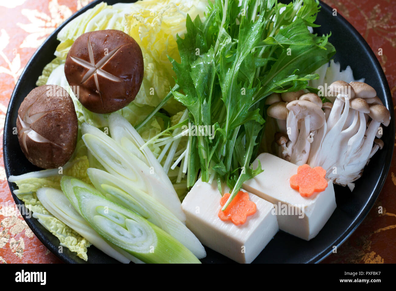 Hot Pot Cuisine With Vegetables Stock Photo Alamy