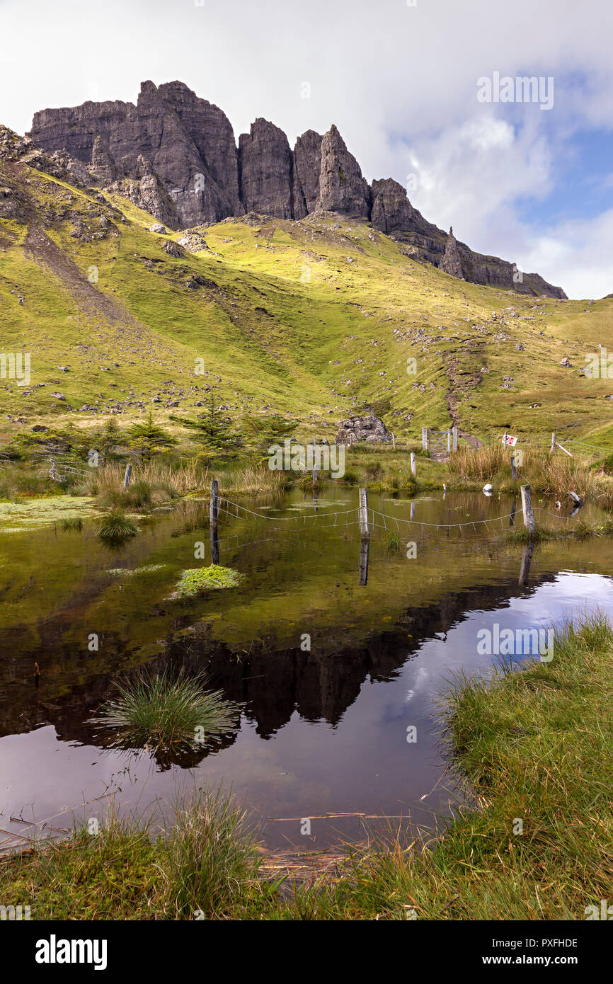 The Storr, Trotternish, Isle of Skye, Scotland, UK Stock Photo