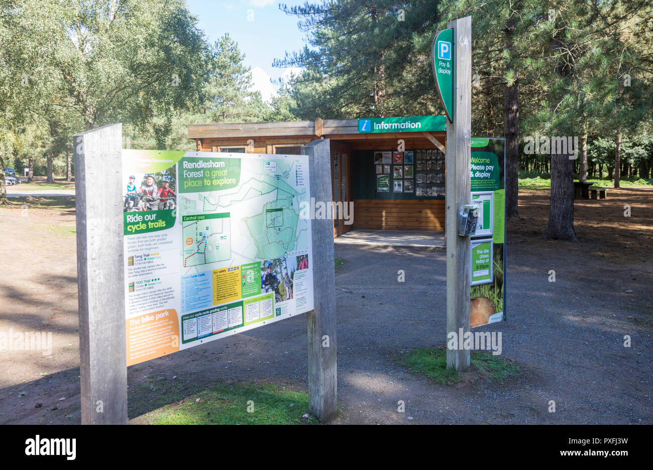 Forestry commission car park hires stock photography and images Alamy