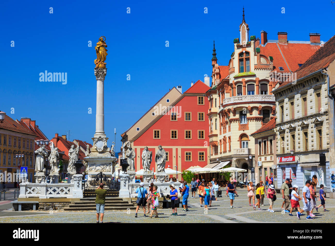 Plague Colmn Rome The Plague Column Stock Photo - Alamy