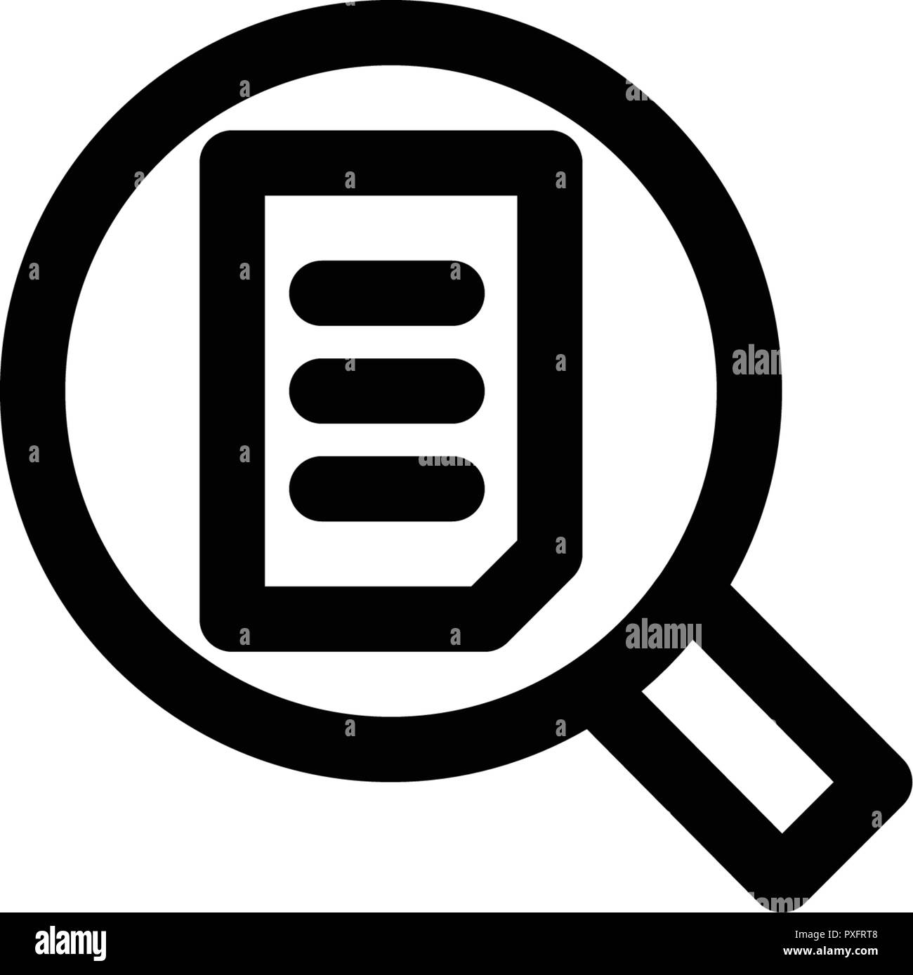 Search Icon Template Vector Sign Design Stock Vector Image & Art - Alamy