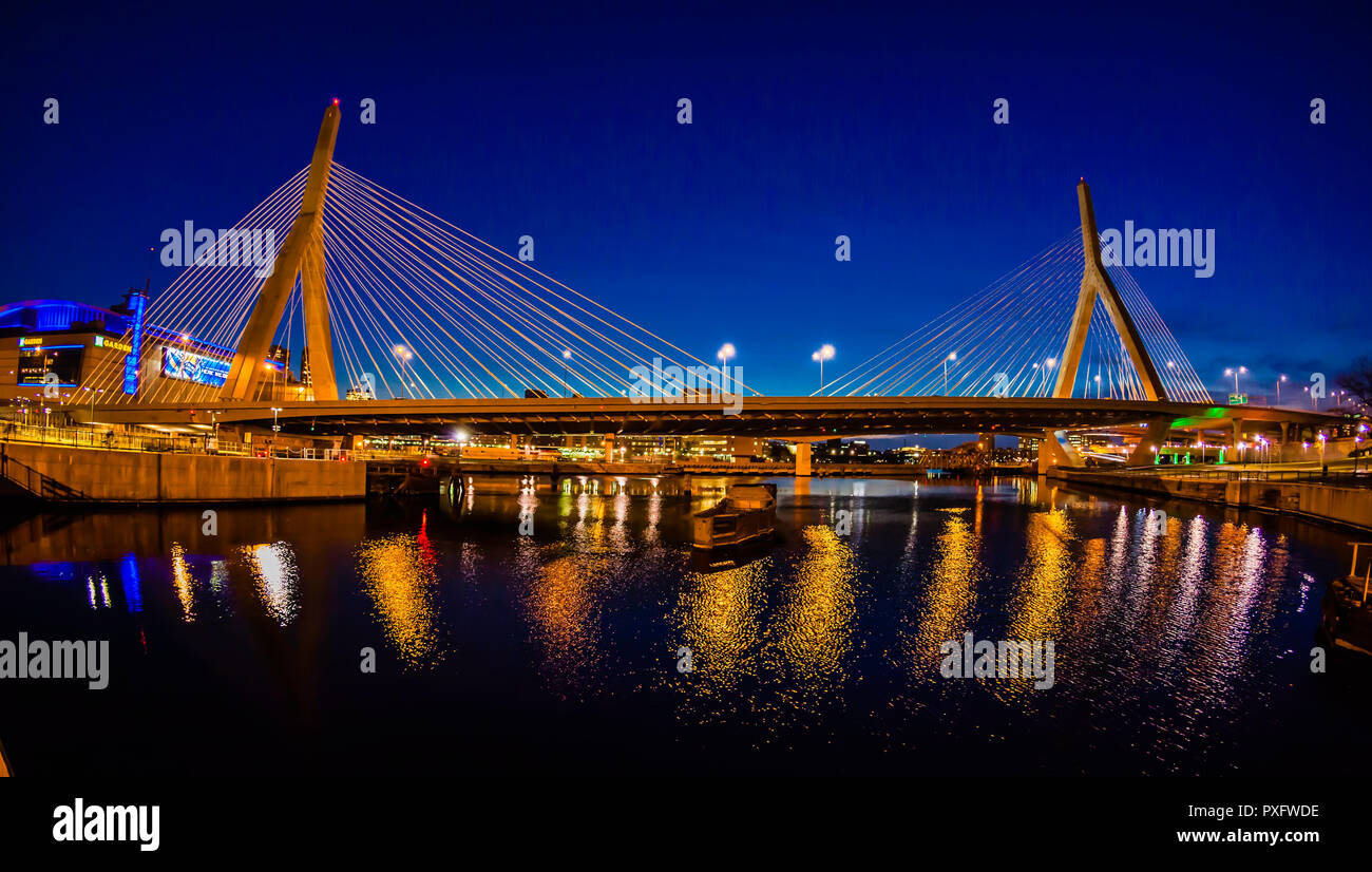 Leonard P. Zakim Bunker Hill Memorial Bridge Boston, Massachusetts, USA Leonard P. Zakim Bunker Hill Memorial Bridge Boston, Massachusetts, USA
