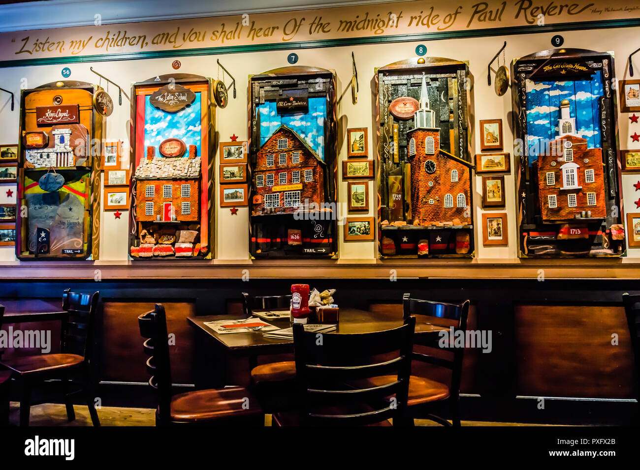 Union Oyster House Boston, Massachusetts, USA Stock Photo Alamy