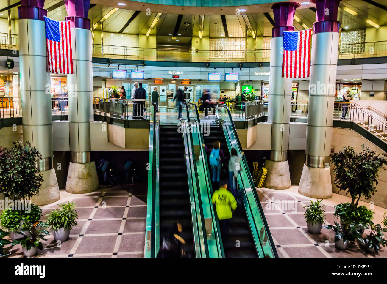 South Station Boston, Massachusetts, USA Stock Photo Alamy