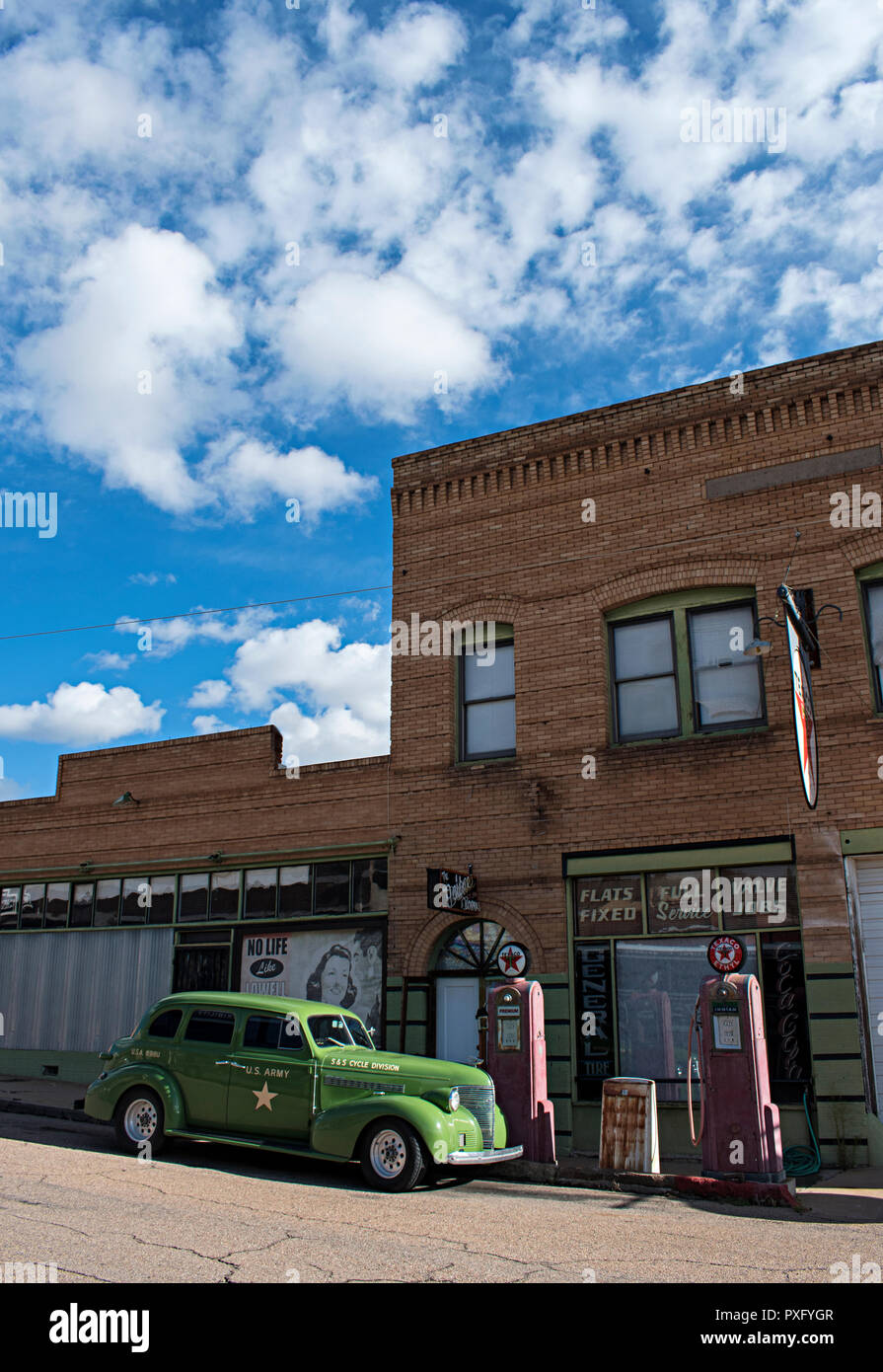 Lowell Arizona USA. Downtown business district Stock Photo Alamy