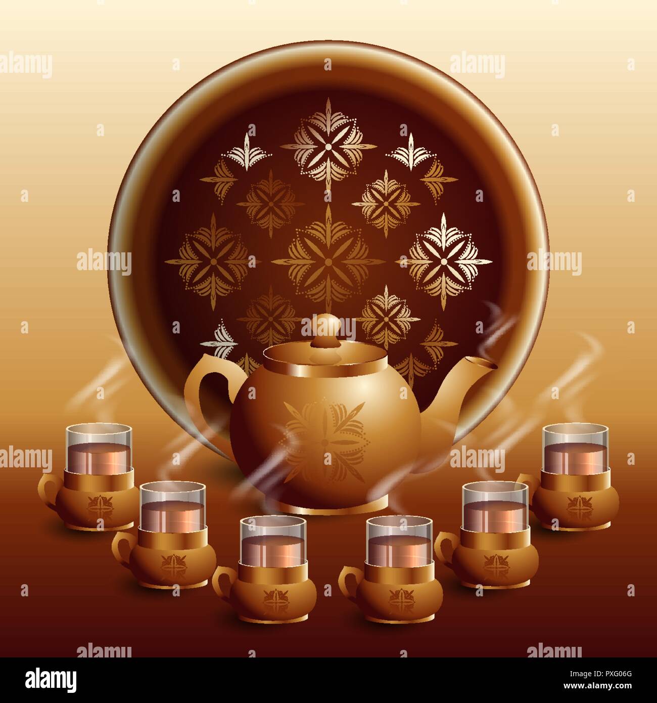 Copper Tea pot (UR) Copper Tea pot (UR)