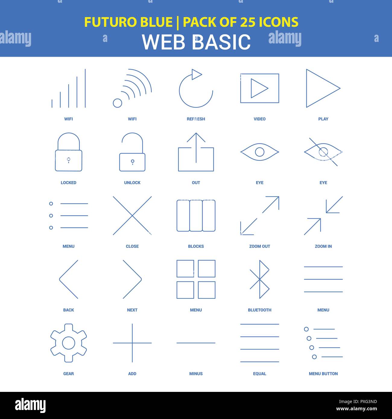 Back Button Icons Pack High Resolution Stock Photography and Images - Alamy