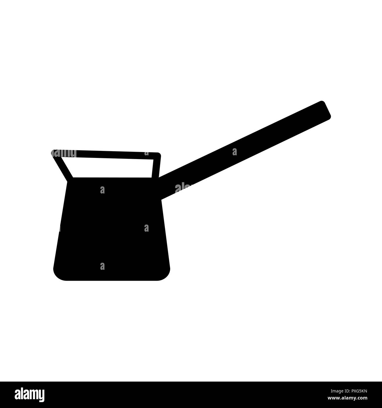 Coffee maker simple flat style vector icon Stock Vector Image & Art - Alamy