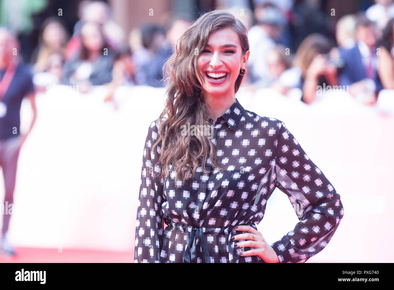 Stella Egitto Red Carpet of the Italian film "Detective per Caso