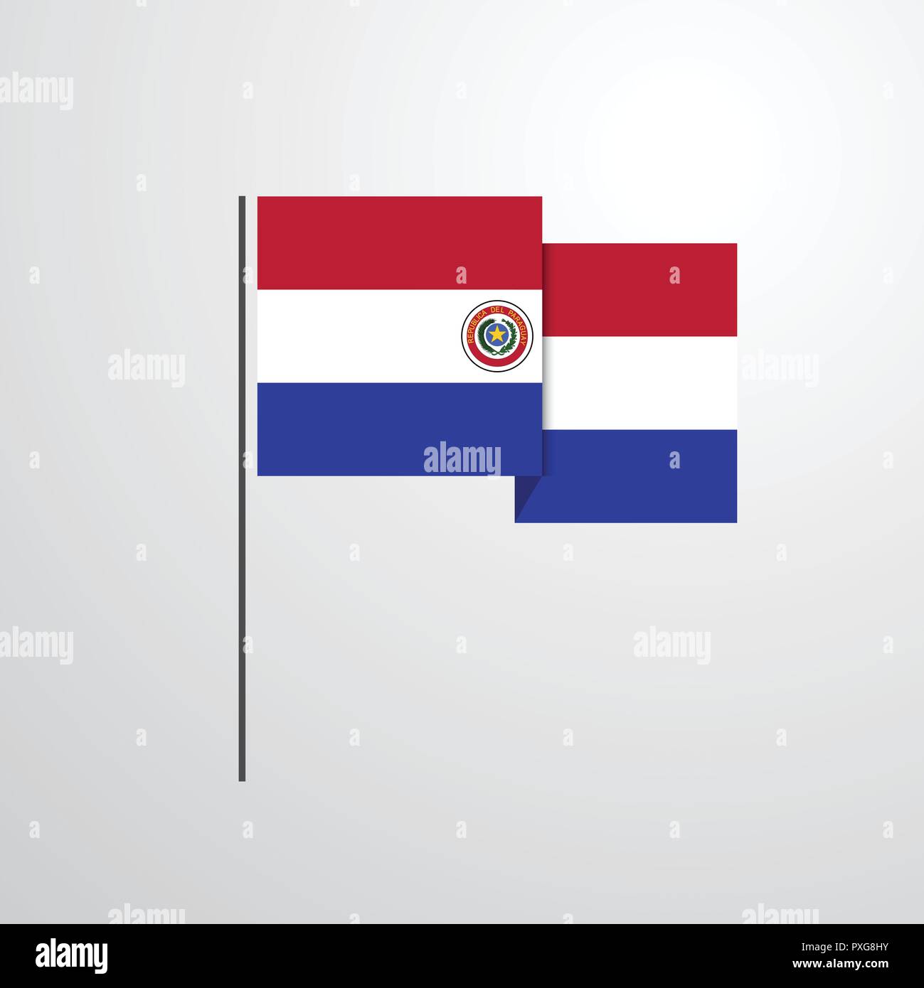 Paraguay Waving Flag Design Vector Stock Vector Image Art Alamy paraguay-waving-flag-design-vector-stock-vector-image-art-alamy