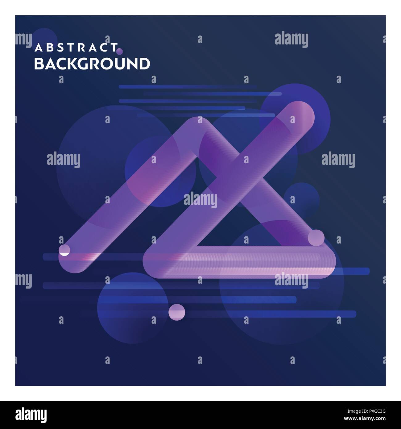 Abstract line background with blue background vector Stock Vector Image ...