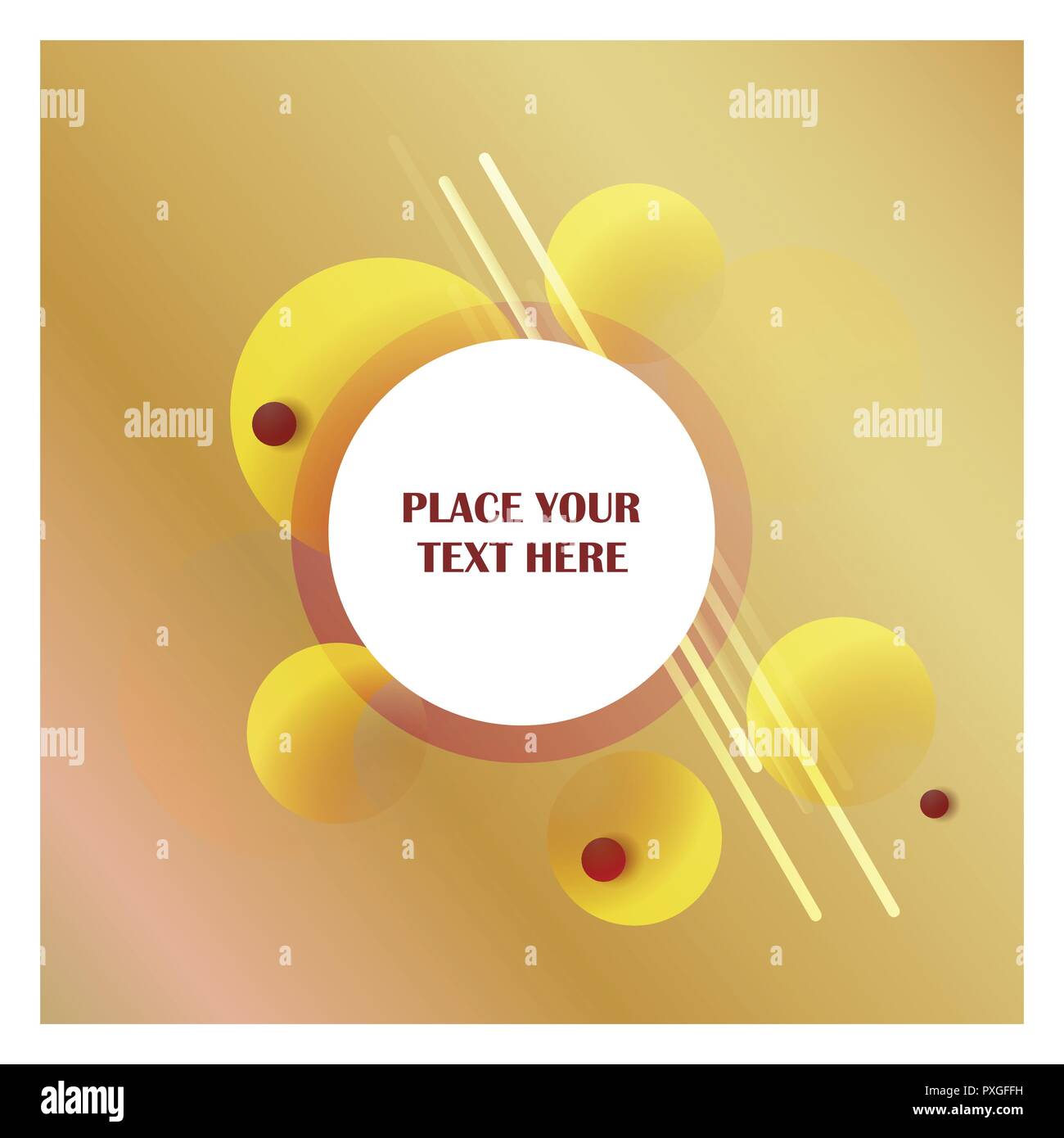 Abstract line background with golden background vector Stock Vector ...