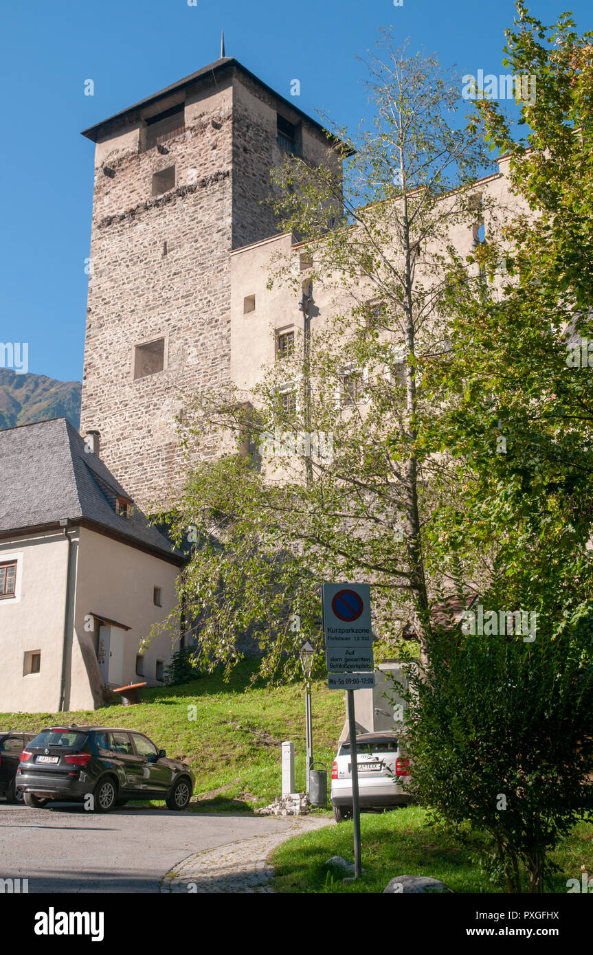 Schloss Landeck (Landeck Castle and museum), Tyrol, Austria Stock Photo
