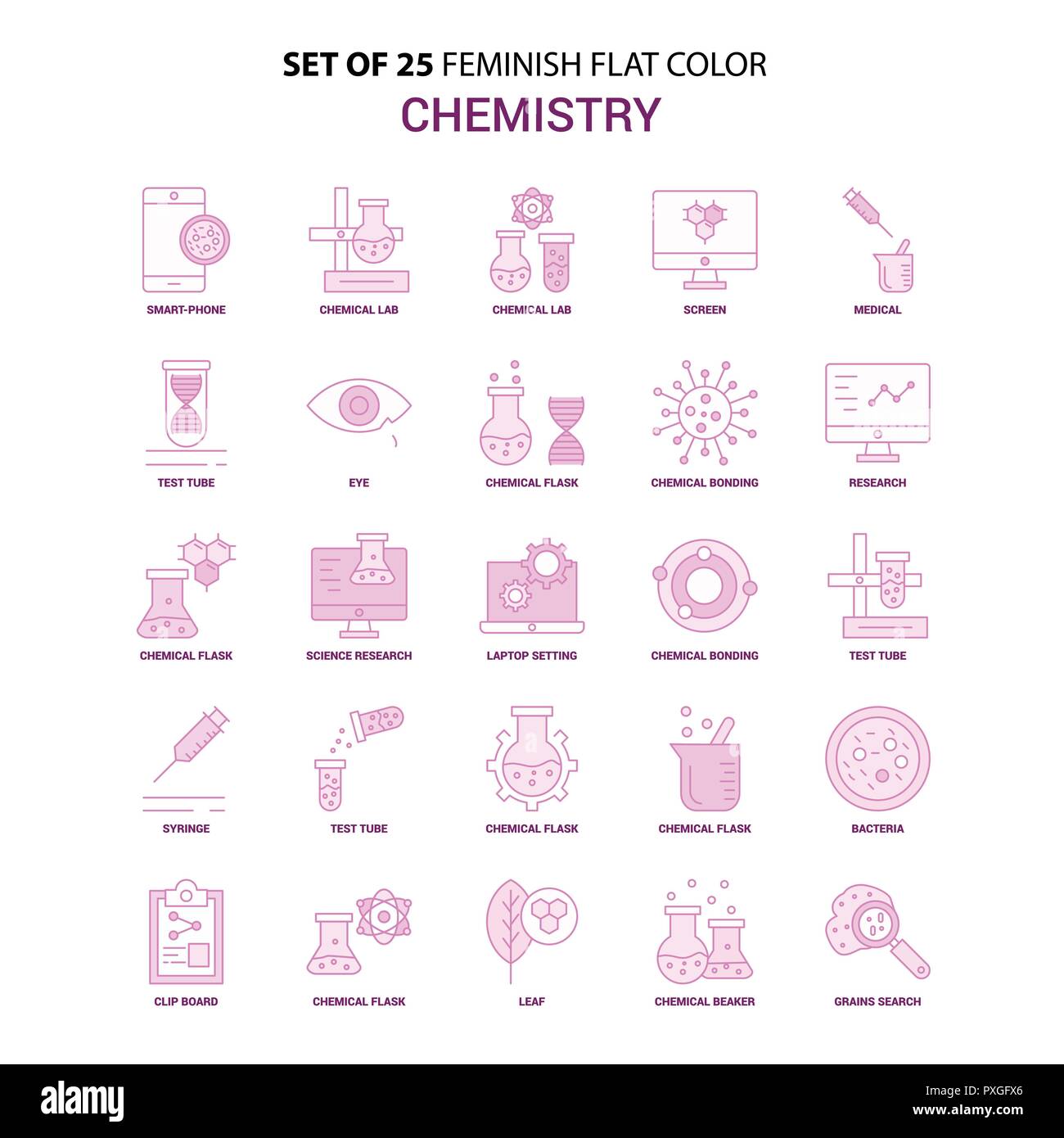 photo Fe Color Chemistry alamy