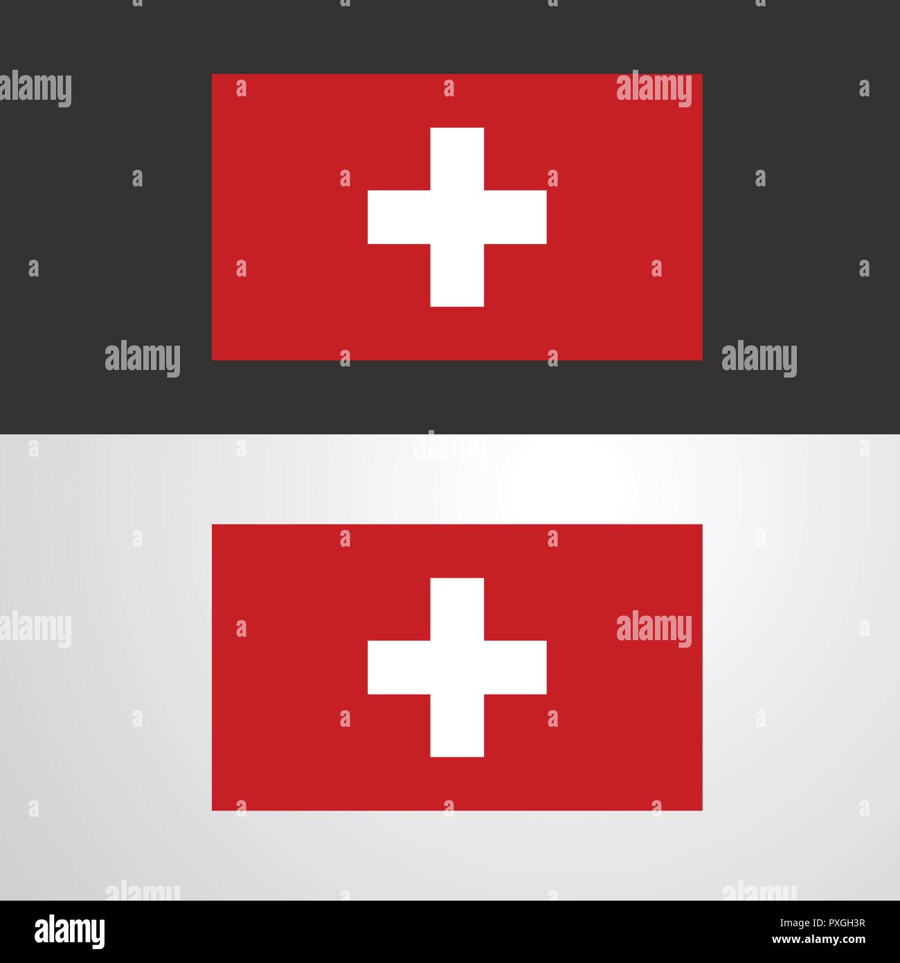 Switzerland Flag Banner Design Stock Vector Image And Art Alamy 4731