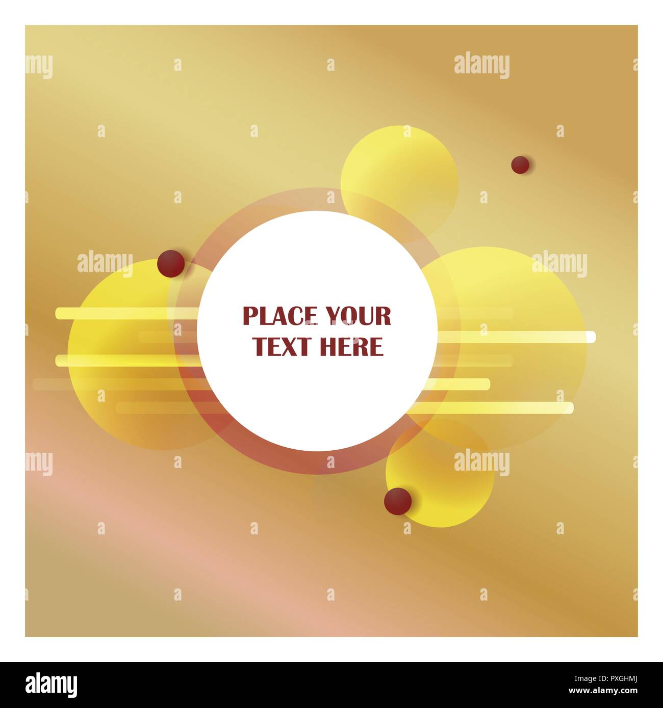 Abstract line background with golden background vector Stock Vector ...