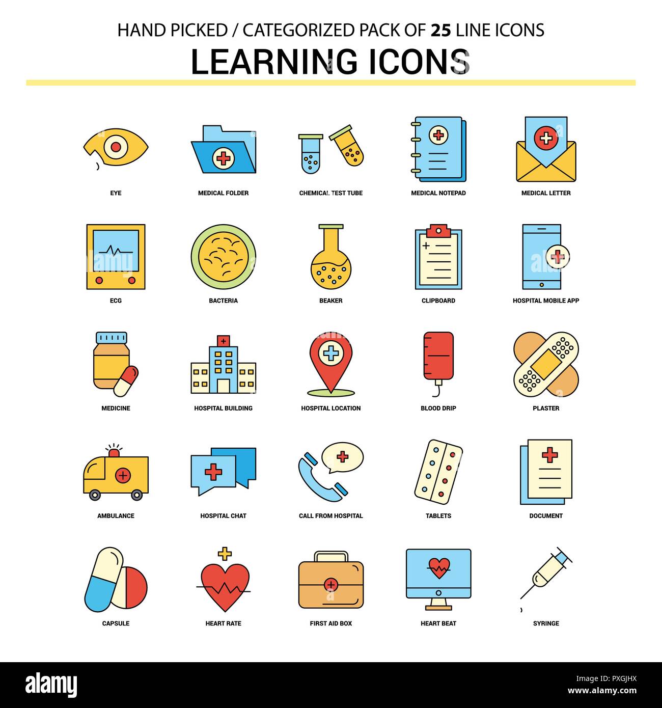 Online Learning Icons