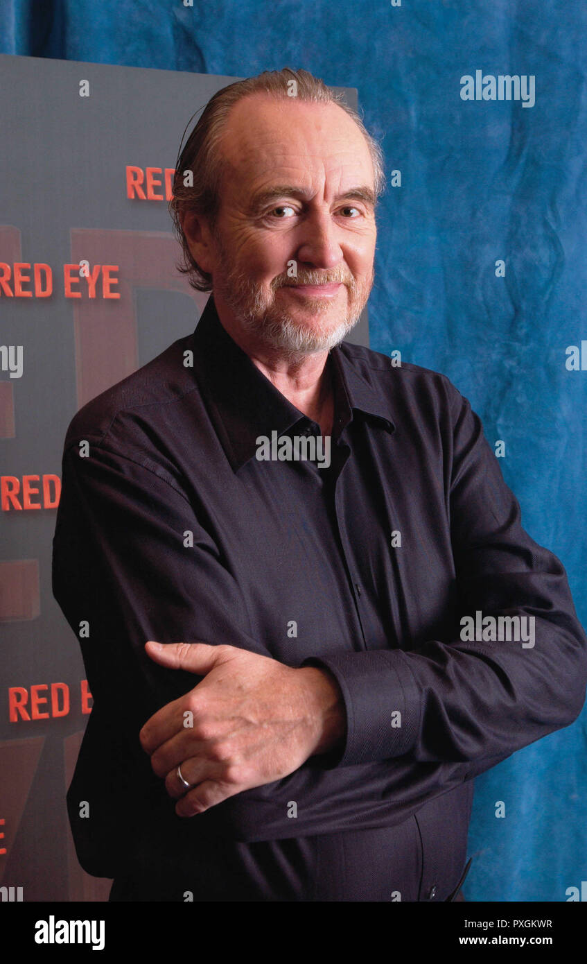 Red Eye, 2005 Regie Wes Craven, Director WES CRAVEN Stock Photo Alamy
