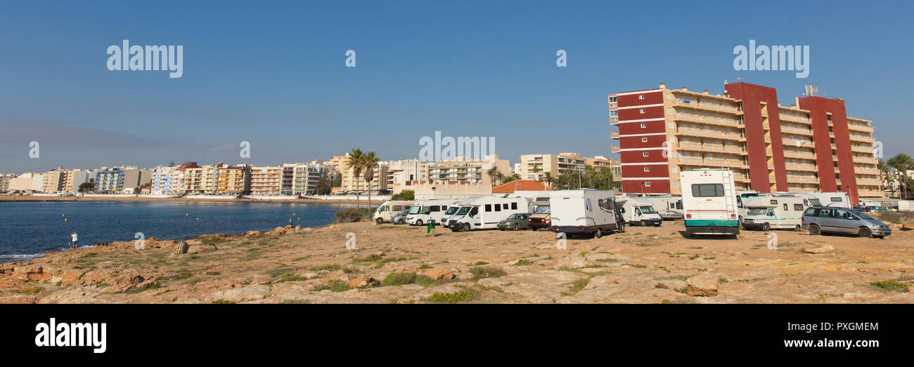 Motorhome In Spain High Resolution Stock Photography And Images Alamy