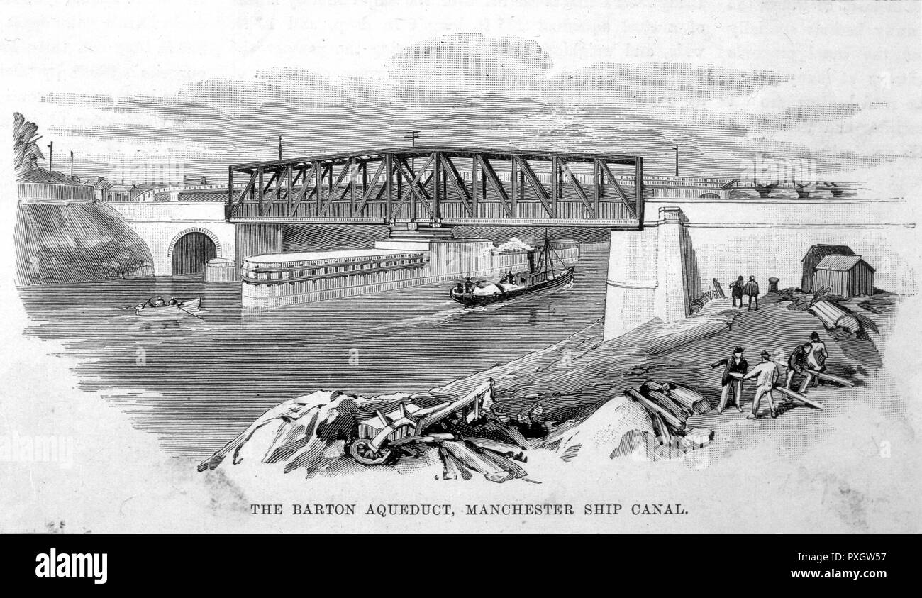 Barton aqueduct Black and White Stock Photos & Images Alamy