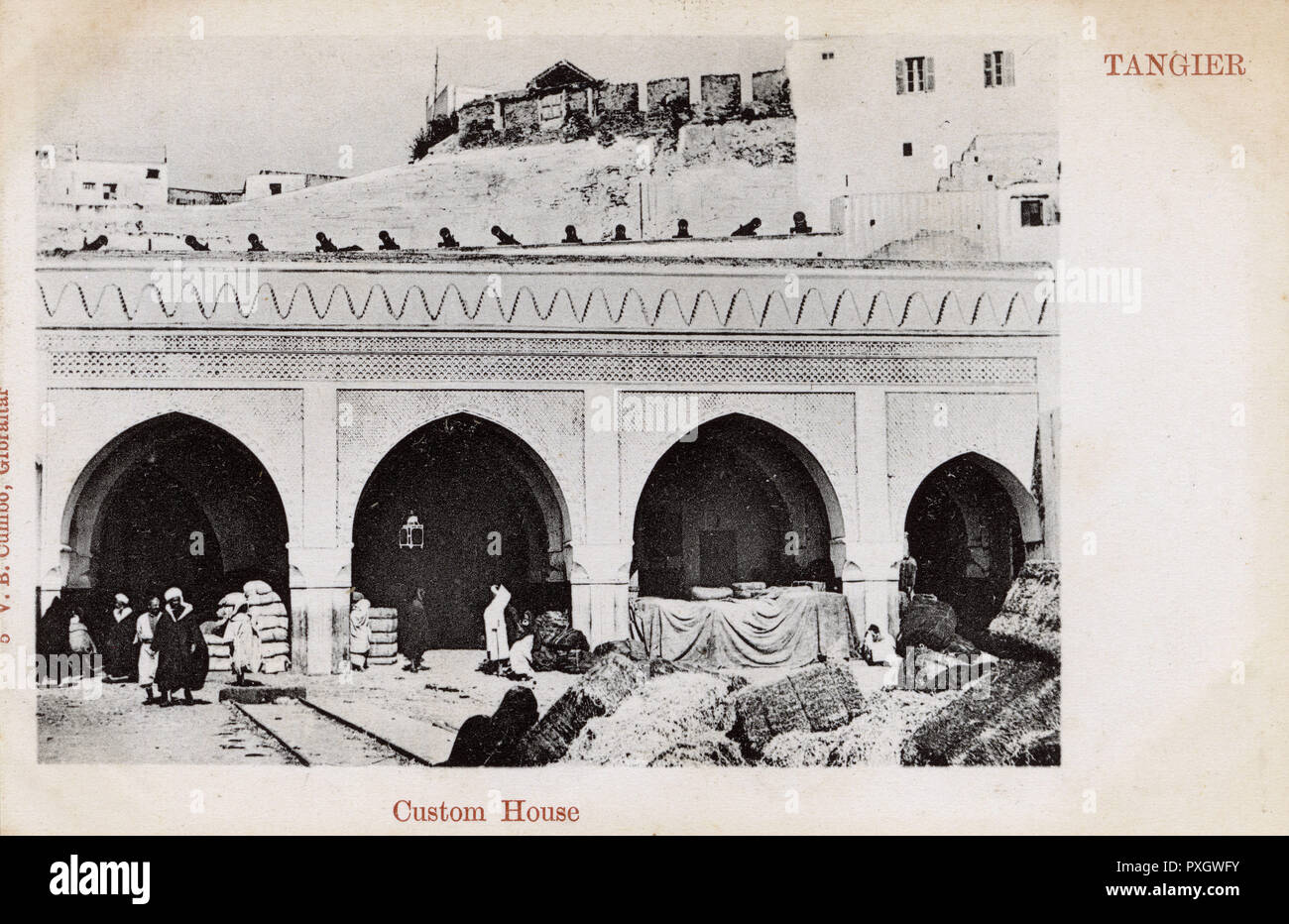 Tangier, Morocco - Custom House Stock Photo