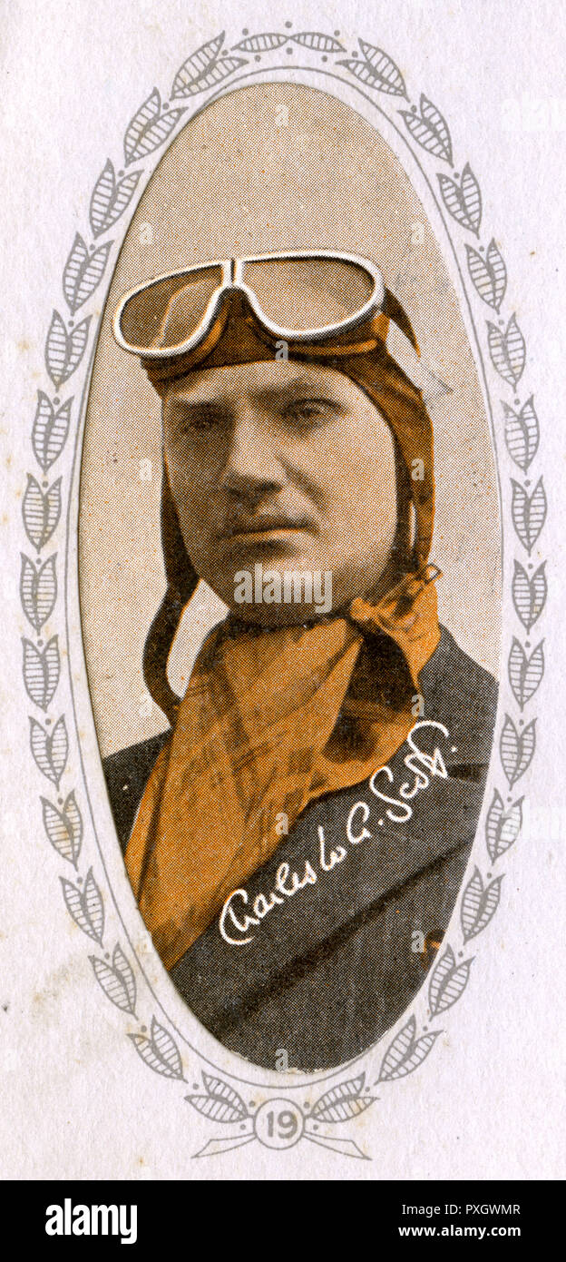 Flight Lieutenant Charles William Anderson Scott Stock Photo