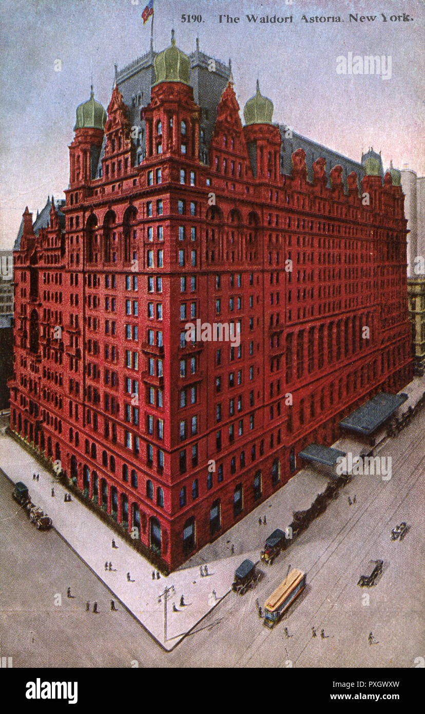 The Waldorf Astoria, New York, USA Stock Photo Alamy