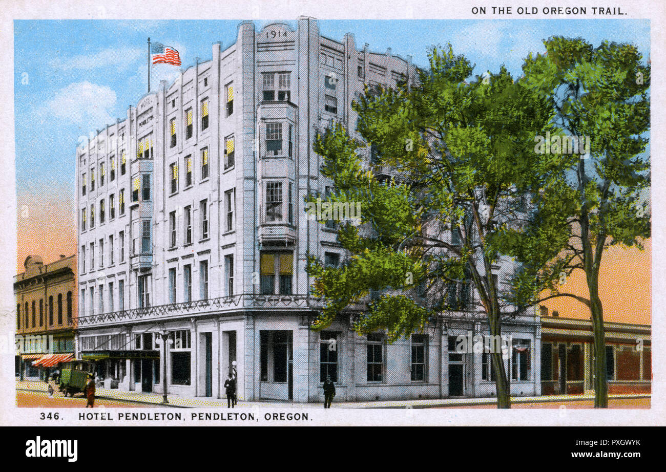 Pendleton Oregon Usa United America High Resolution Stock Photography