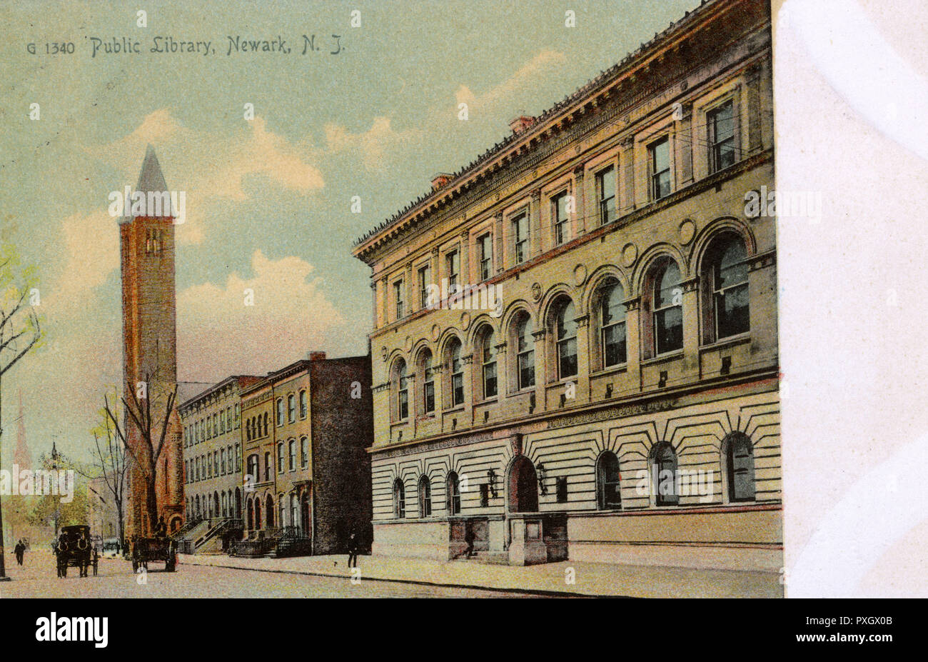 The Public Library, Newark, New Jersey, USA Stock Photo - Alamy