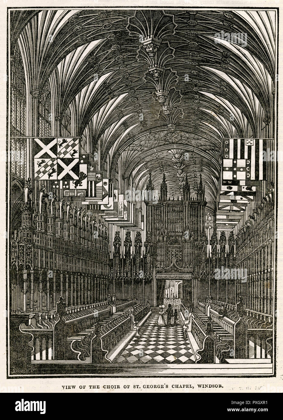 St. George's Chapel, Windsor Stock Photo