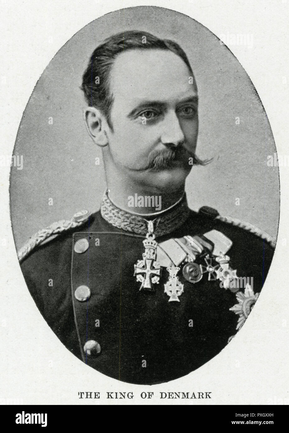 Frederick VIII, King of Denmark Stock Photo