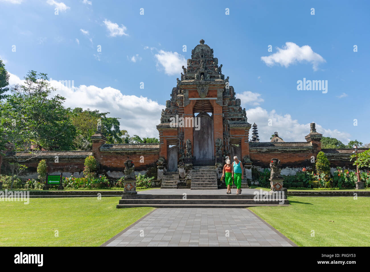 Badung Indonesia September 12 2018 Tourists At The