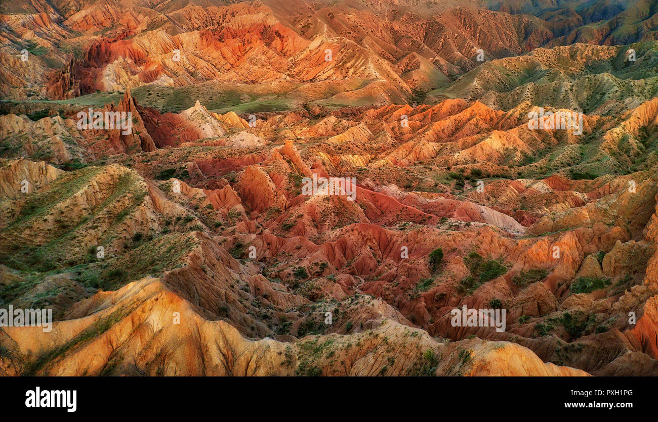 Fairytale Canyon Skazka In Kyrgyzstan Taken In August 2018 Stock Photo fairytale-canyon-skazka-in-kyrgyzstan-taken-in-august-2018-stock-photo