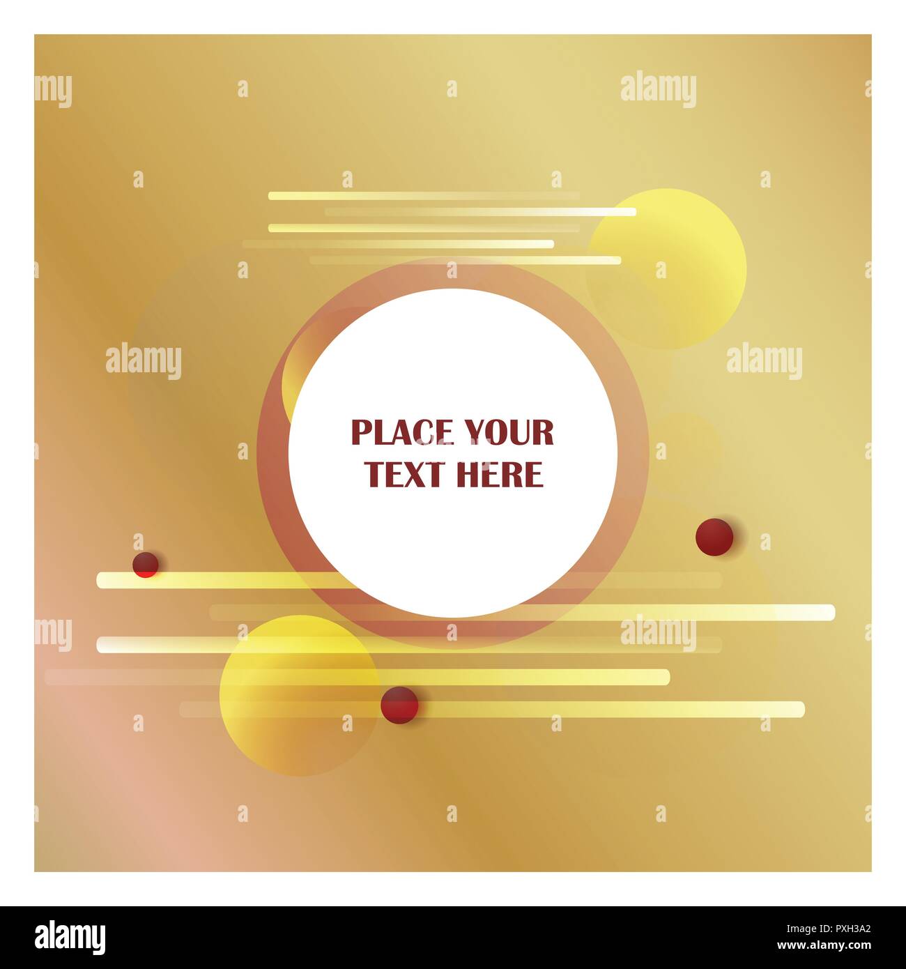 Abstract line background with golden background vector Stock Vector ...