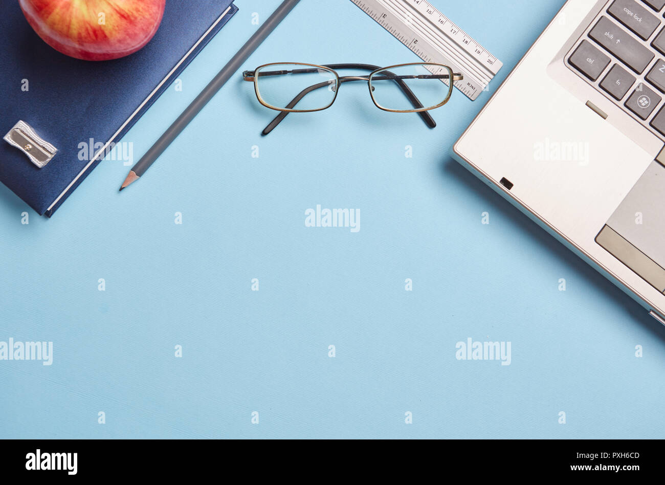 Make your own inscription on this background Stock Photo