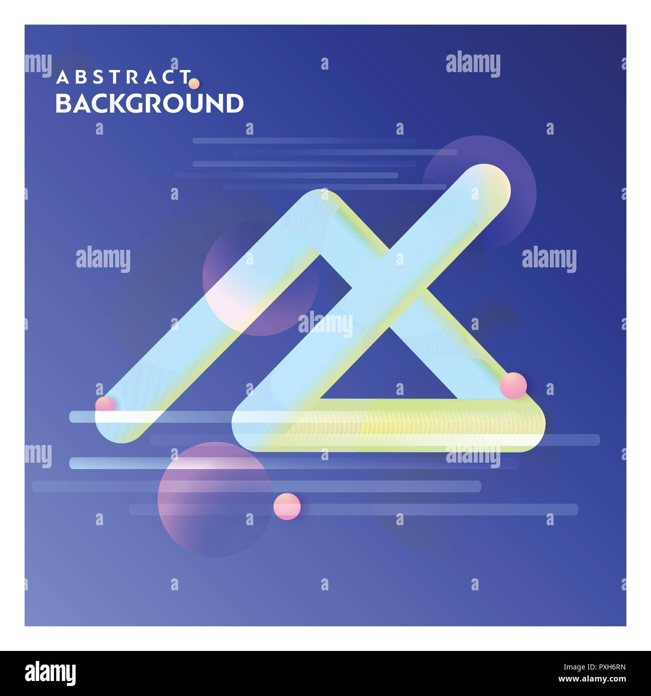 Abstract line background with blue background vector Stock Vector Image ...