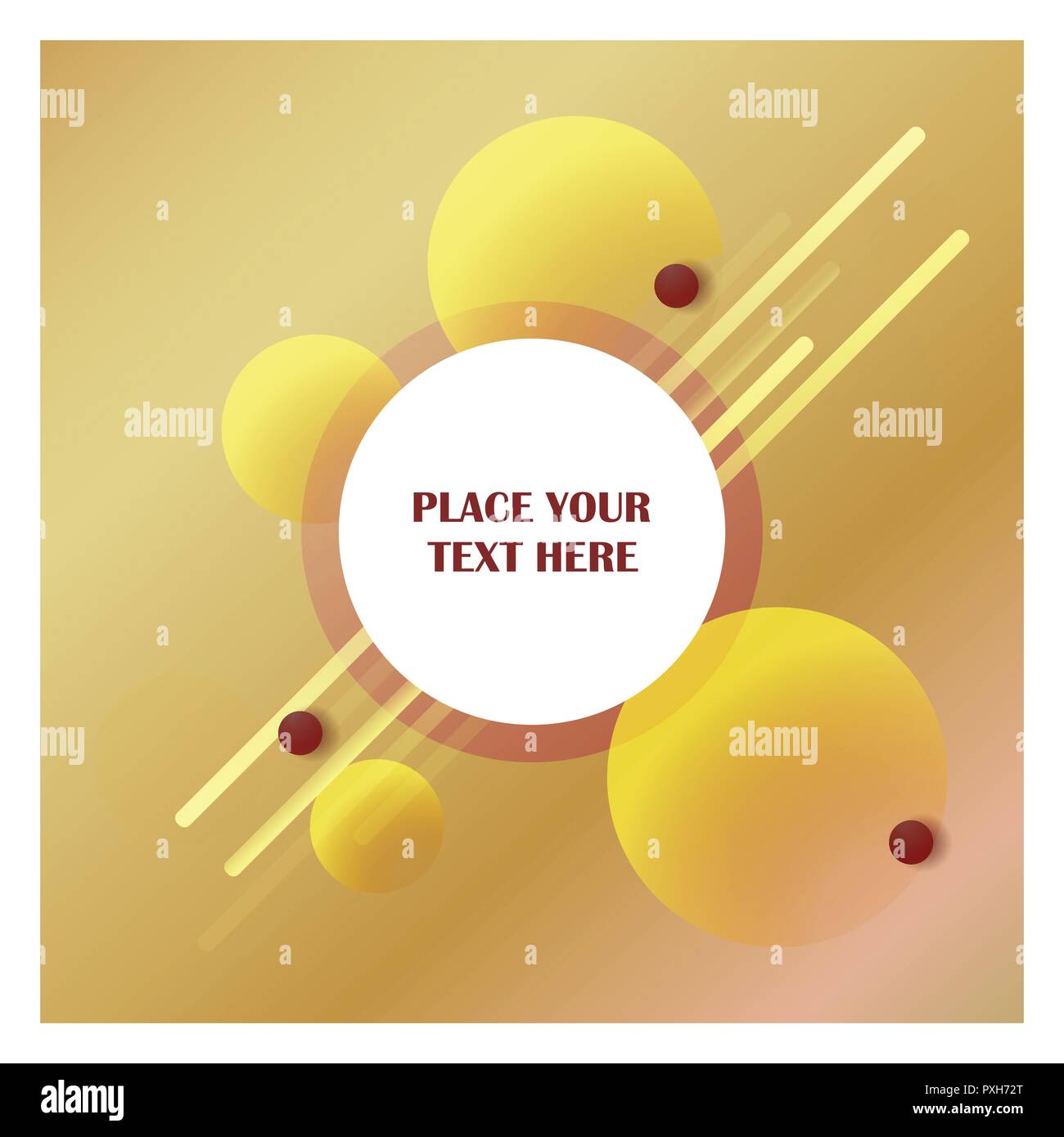 Abstract line background with golden background vector Stock Vector ...