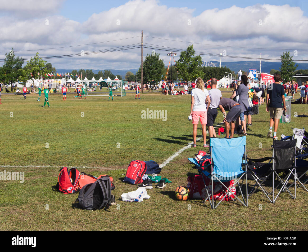 Norway cup, an annual soccer tournament in Oslo Norway with youth from