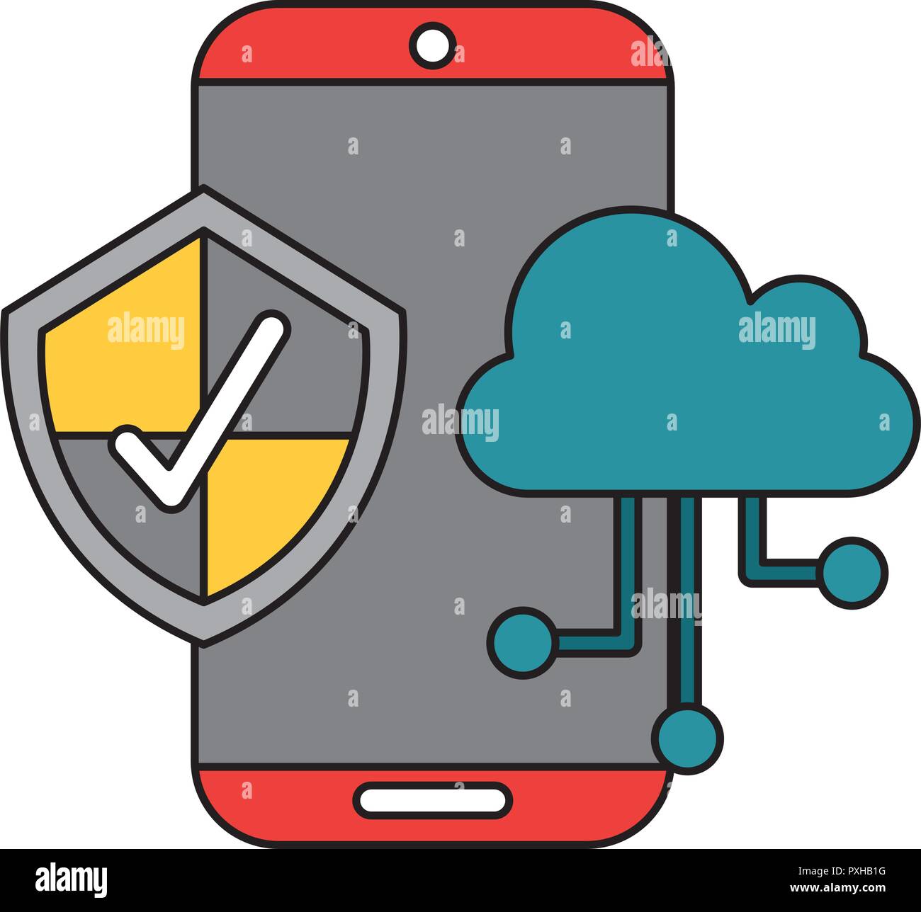 security data technology Stock Vector Image & Art - Alamy