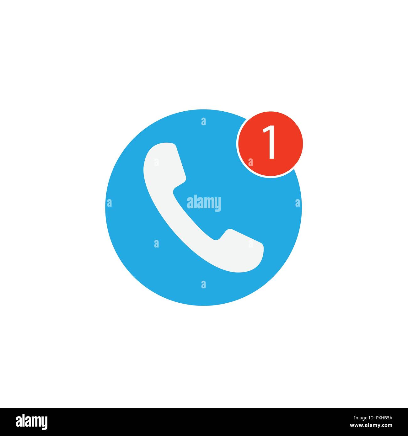 Missed call vector vectors hi-res stock photography and ...
