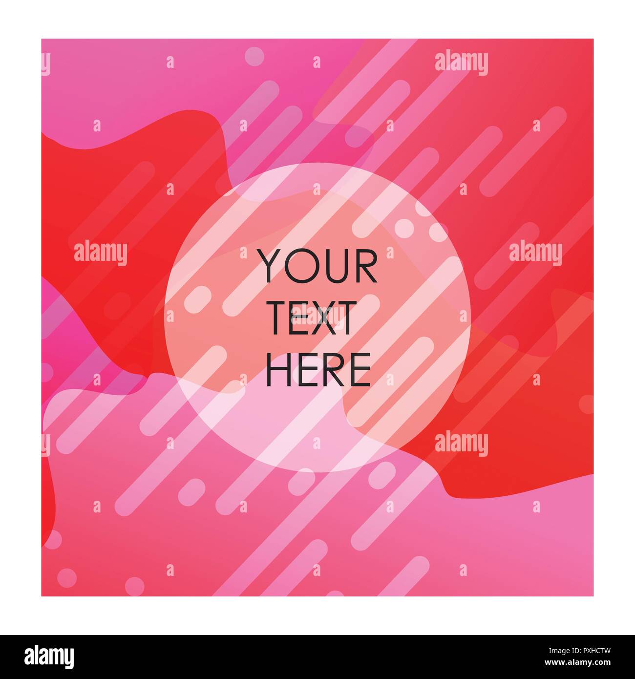 Red and White mix color background with typography vector Stock Vector Image & Art Alamy